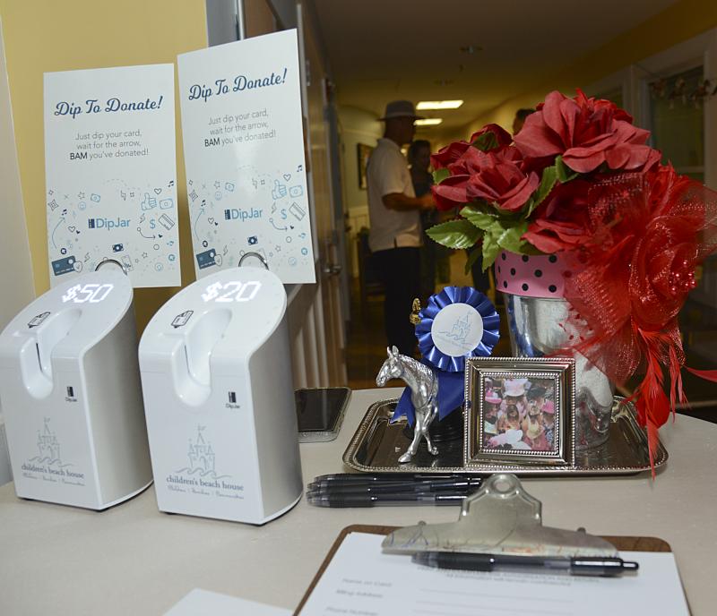 Dip to donate, easy as it looks.